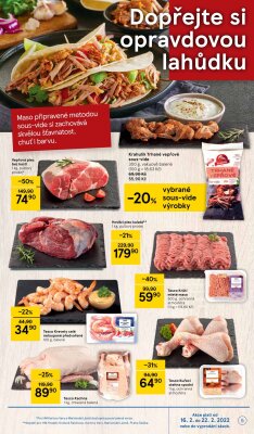 akční leták Tesco 16.2.2022-22.2.2022
