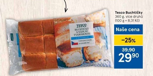 Buchtičky české Tesco