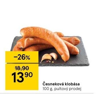 Česneková klobása