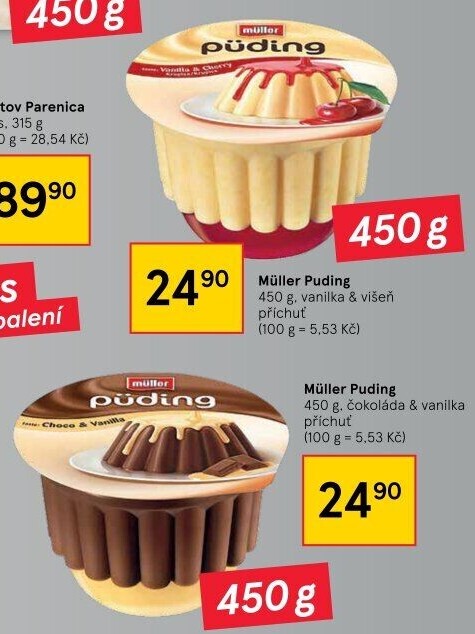 Dezert pudink Müller