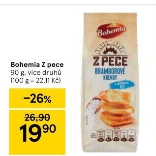 Krekry Z pece Bohemia Chips