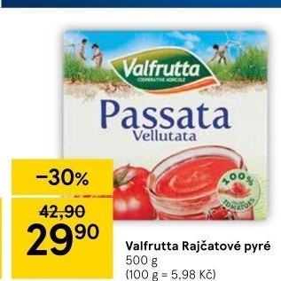 Pyré rajčatové Valfrutta