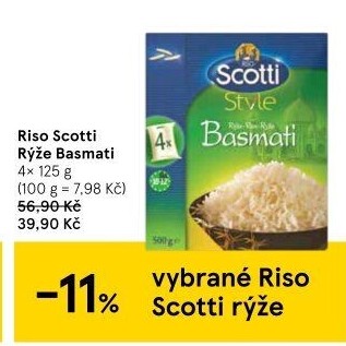 Rýže basmati Riso Scotti