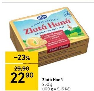Tuk Zlatá Haná Olma