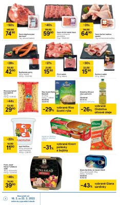 akční leták Tesco 16.2.2022-22.2.2022