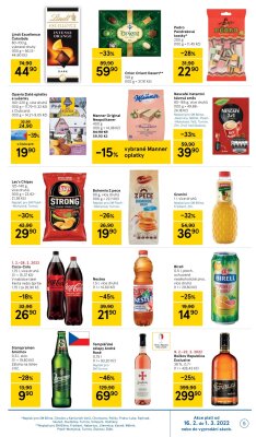 akční leták Tesco 16.2.2022-22.2.2022