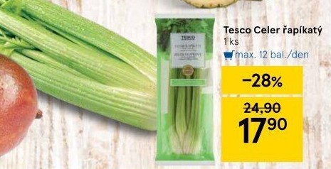 Celer řapíkatý Tesco