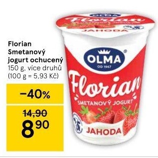 Jogurt smetanový Florian Olma