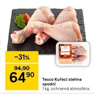 Kuřecí stehna Tesco