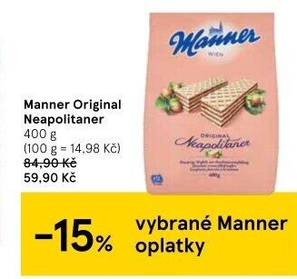 Oplatky Neapolitaner Manner