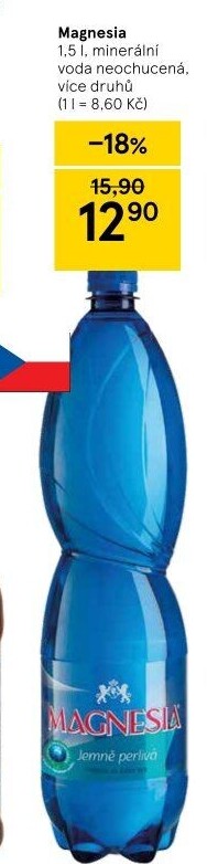 Přírodní voda Magnesia