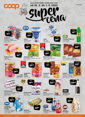 akční leták COOP 16.2.2022-22.2.2022