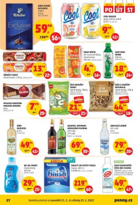 akční leták Penny Market 17.2.2022-23.2.2022