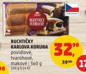 České buchtičky Karlova Koruna