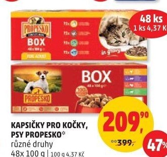 Kapsičky pro psy Propesko