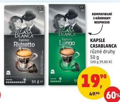 Kapsle Casablanca