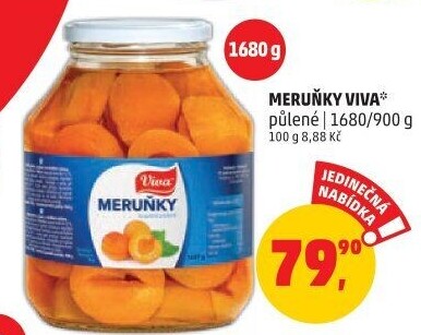 Kompot meruňky Viva Fruit