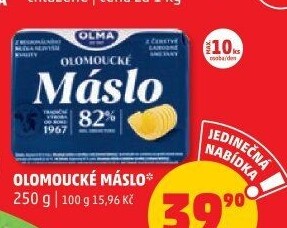 Máslo Olomoucké Olma