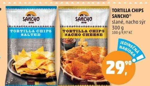 Tortilla chips Sancho