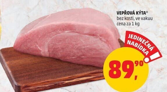 Vepřová kýta bez kosti