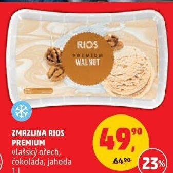 Zmrzlina ve vaničce Rios