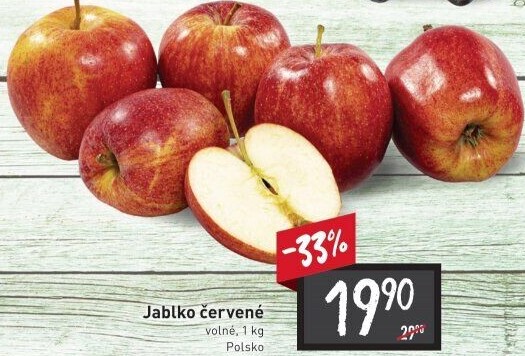Jablka červená