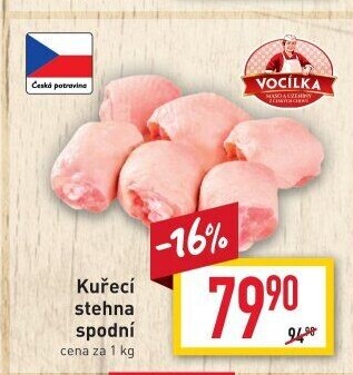 Kuřecí stehna Vocílka