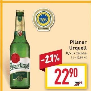 Pivo Pilsner Urquell