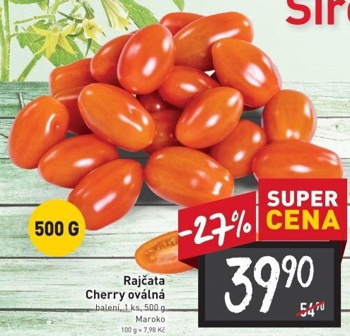 Rajčata cherry