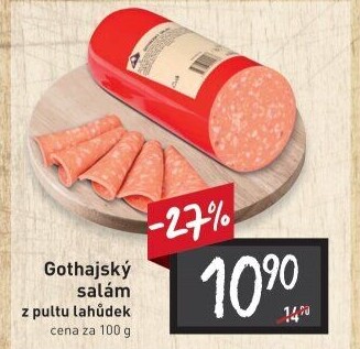Salám Gothaj Kostelecké uzeniny