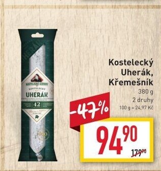 Salám Uherák kostelecký Kostelecké uzeniny