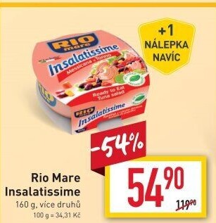 Salát Insalatissime Rio Mare