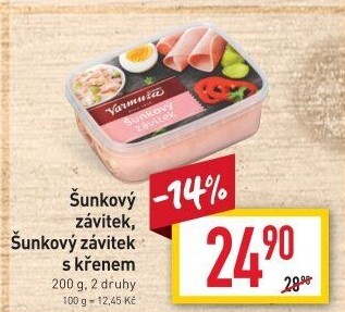 Šunkový závitek s křenem Varmuža