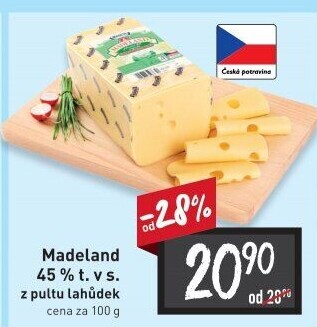 Sýr Madeland 45% Madeta