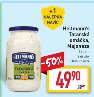 Tatarská omáčka Hellmann'