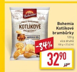 Brambůrky kotlíkové Bohemia Chips