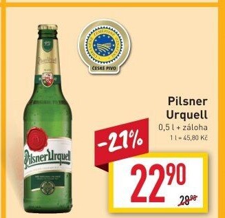 Pivo Pilsner Urquell