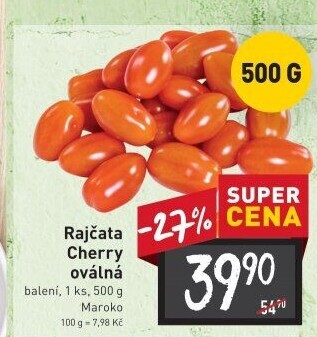 Rajčata cherry