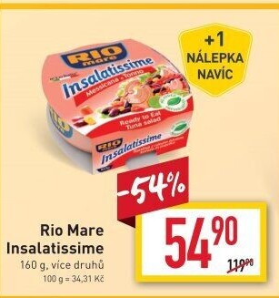 Salát Insalatissime Rio Mare