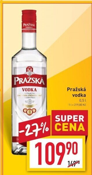 Vodka Pražská