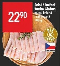 Selská kuřecí šunka Globus
