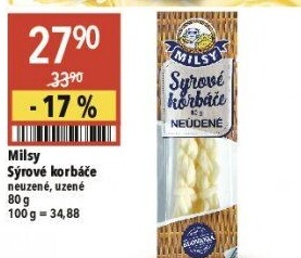 Sýr Korbáčky Bánovecké Milsy