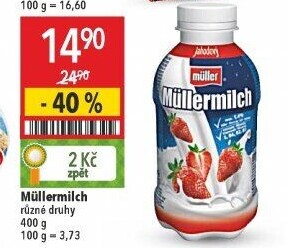 Nápoj mléčný Müllermilch Müller