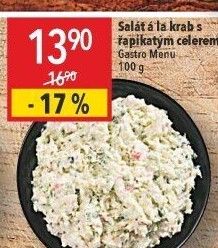 Salát a la krab s řapíkatým celerem