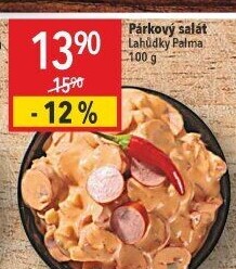 Salát párkový