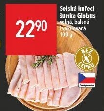 Selská kuřecí šunka Globus