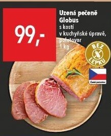 Uzená pečeně s kostí Globus