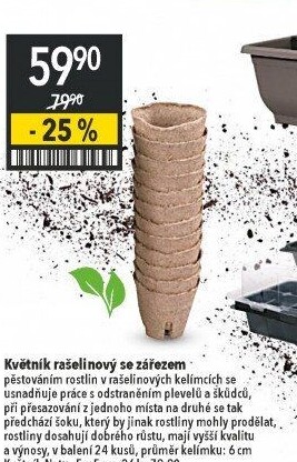 Květináč rašelinový