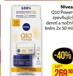 Balení krém denní a noční proti vráskám Q10 Power Nivea