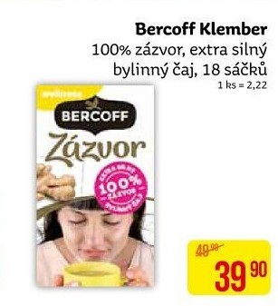 Čaj bylinný Bercoff Klember
